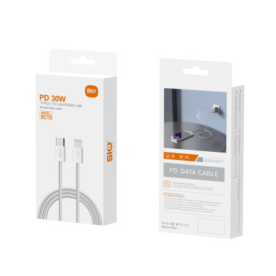 Sio SC15 Cable Tipo-C - Lightning Blanco