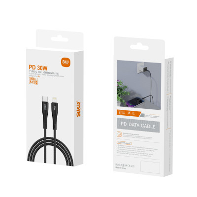 Sio SC03 Cable Tipo-C - Lightning