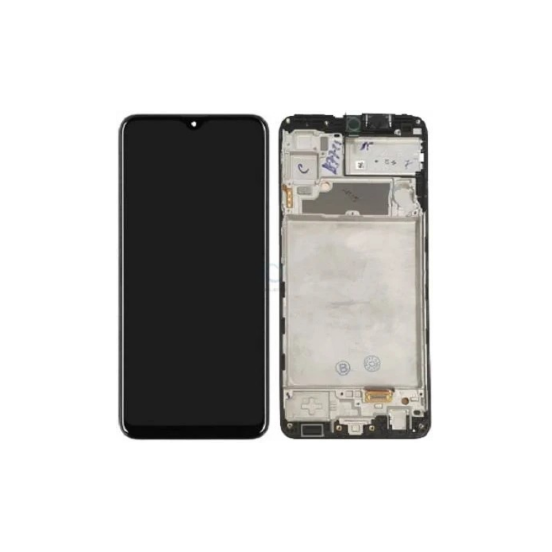 Pantalla Completa ⚫Original⚫ Servicepack Para Samsung A225F /A22 4G 『Con Marco』