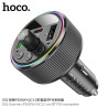 Hoco E82 Transmisor FM/BT (1USB+1QC3.0+Type C)