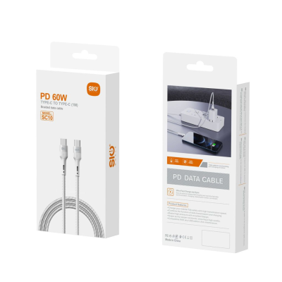 Sio SC10 Cable Tipo-C A Tipo-C