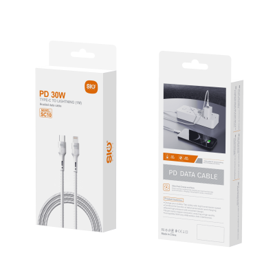 Sio SC10 Cable Tipo-C A Lightning