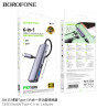 Borofone DH15 Convertidor Multifuncion 6in1