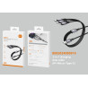 Sio SC07 Cable USB-C/M/L 3IN1