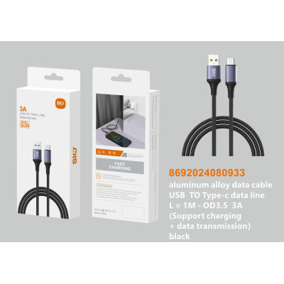 Sio SC08 Cable USB A Tipo-C