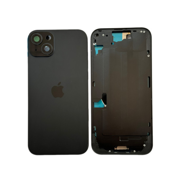 Chasis Con Tapa Trasera Para Iphone 15 Plus Negro