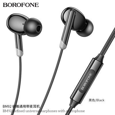 Borofone BM92 Auriculares Jack Universales Con Micro Y HI-FI Audio