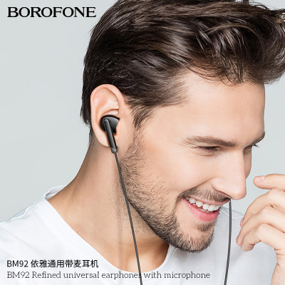 Borofone BM92 Auriculares Jack Universales Con Micro Y HI-FI Audio