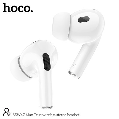 Hoco SEW47 MAX Auriculares Inalambricos Para 7 Horas  Con Carga Inalambrica