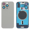 Tapa Trasera Con Soporte Para Iphone 16 Pro Gris
