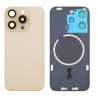 Tapa Trasera Con Soporte Para Iphone 16 Pro Max Oro