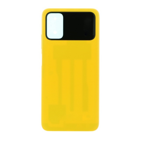 Tapa Trasera Para Xiaomi Poco M3 Amarillo