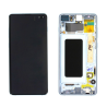 Pantalla Completa ⚫Original⚫ Servicepack Para Samsung S10 Plus G975 Con Marco Azul