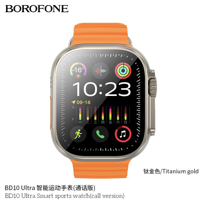 Borofone BD10 Ultra Reloj Deportivo Inteligente (Version Con Llamadas)