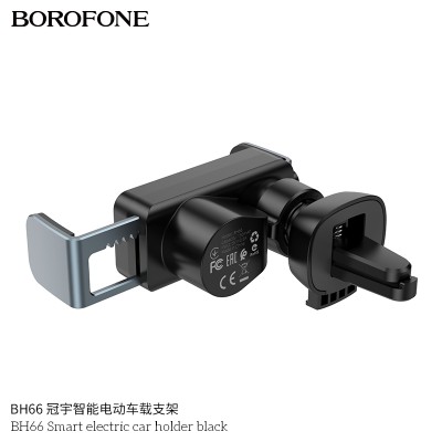 Borofone Bh66 Soporte Para Coche Eléctrico Inteligente Negro