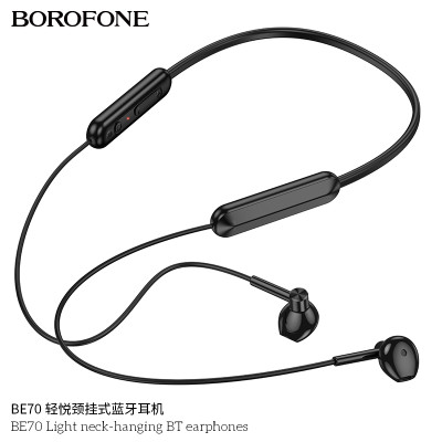 Borofone BE70 Auriculares Deportivos Inalambrico Con Banda Para El Cuello Ligero 16h