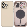Chasis Con Tapa Trasera Para Iphone 13 Pro Dorado