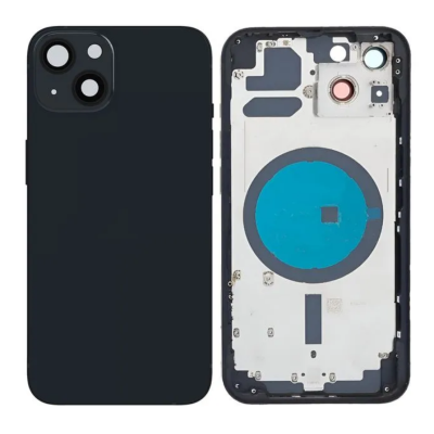 Chasis Con Tapa Trasera Para Iphone 13 Mini-Negro