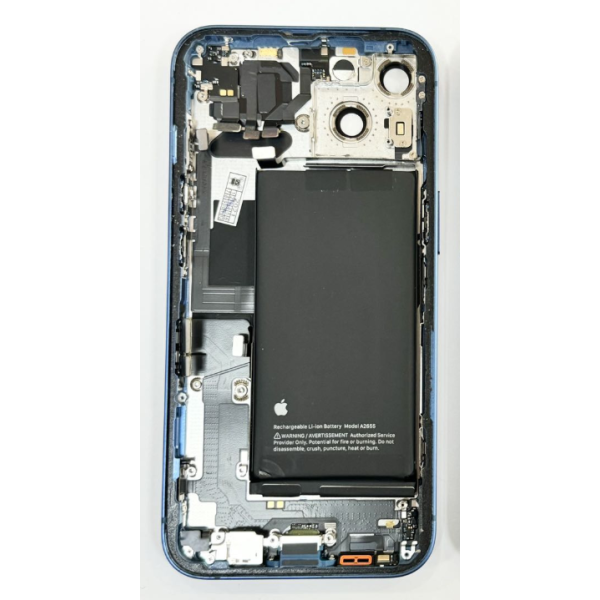 Chasis De Desmontaje Original Para Iphone 13 Azul-Con Piezas