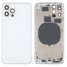 Chasis Con Tapa Trasera Para Iphone 12 Pro Blanca