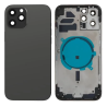 Chasis Con Tapa Trasera Para Iphone 12 Pro Max Negro