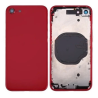 Chasis Con Tapa Trasera Para Iphone 8 Roja