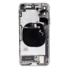 Tapa Trasera Para Iphone 6S Plus Plata Con Componentes