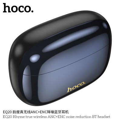 Hoco EQ20 Auriculares TWS Bluetooth Con Cancelación De Ruido ANC+ENC Y Indicador De Bateria