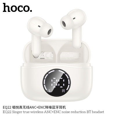 Hoco EQ22 Auriculares TWS Con Cancelacion De Ruido ANC + ENC 7h