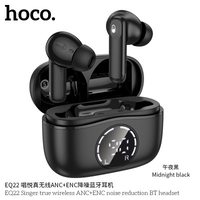 Hoco EQ22 Auriculares TWS Con Cancelacion De Ruido ANC + ENC 7h