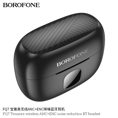 Borofone FQ7 Auriculares TWS BT Con Cancelacion De Ruido ANC+ENC 7h