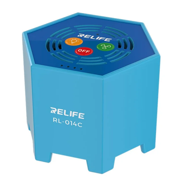 RELIFE RL-014C  Refrigeración con Ventilador Luz LED Recargable Curado UV  2 en 1