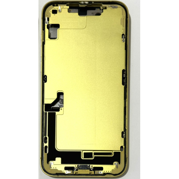 Chasis De Desmontaje Original Para Iphone 14 Plus Amarillo-Con Piezas