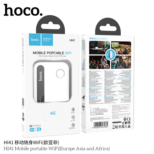 Hoco HI41 WiFi Portatil (Europa, Asia, África)