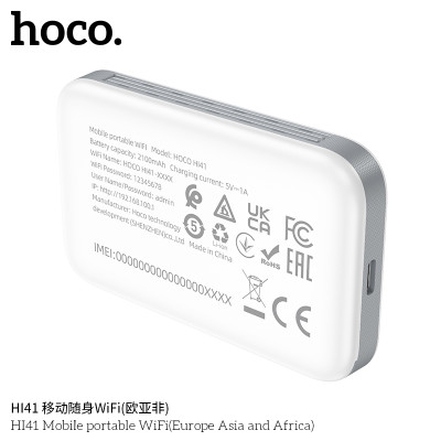 Hoco HI41 WiFi Portatil (Europa, Asia, África)