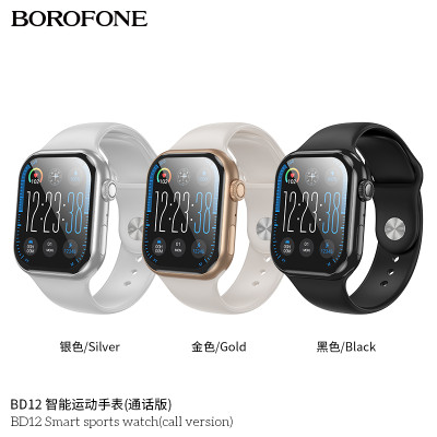 Borofone BD12 Reloj Deportivo Inteligente (Version Llamada)