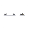 Ba96 Boton Lateral De Volumen/Power Para Samsung A8 / X200 Blanco