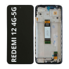 Pantalla Completa Original Servicepack Para Redmi 12 4G / 5G 『Con Marco』