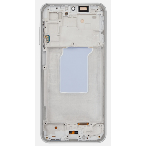Pantalla Completa Original Servicepack Para Samsung A26 5G / A266 Con Marco Plata