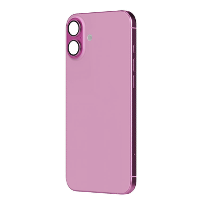 Chasis Con Tapa Trasera Para Iphone 16 Rosa Chasis Con Tapa Trasera Para Iphone 16 Rosa