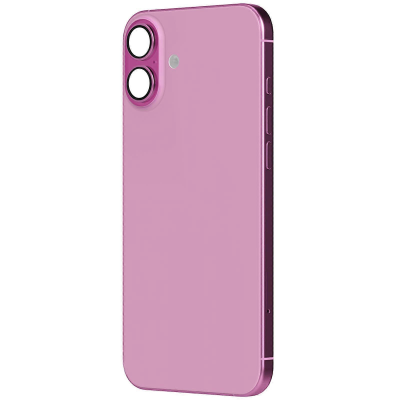 Chasis Con Tapa Trasera Para Iphone 16 Plus Rosa Chasis Con Tapa Trasera Para Iphone 16 Plus Rosa