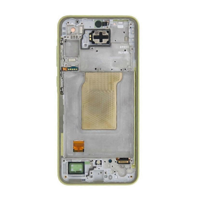Pantalla Completa Original Servicepack Para Samsung A35 5G / A356 Con Marco Amarillo Pantalla Completa Original Servicepack Para Samsung A35 5G / A356 Con Marco Amarillo