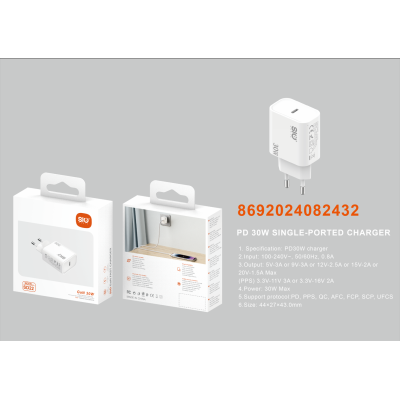 Sio. SD22 Cargador PD30W (1C) Sin Sio. SD22 Cargador PD30W (1C) Sin