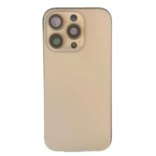 Chasis Con Tapa Trasera Para Iphone 16 Pro Oro