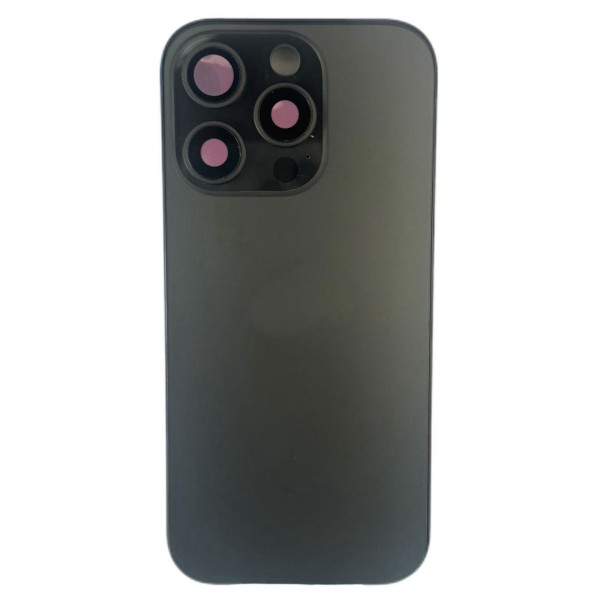 Chasis Con Tapa Trasera Para Iphone 16 Pro Negro