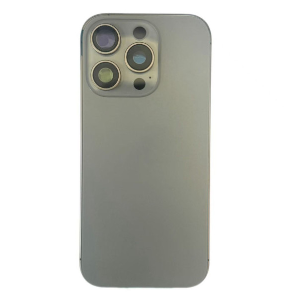 Chasis Con Tapa Trasera Para Iphone 16 Pro Gris