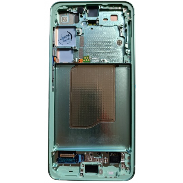 Pantalla Completa Original Servicepack Para Samsung S25 /S931 Con Marco Verde