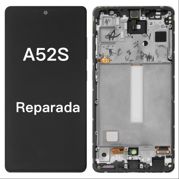 Pantalla Completa Original Reparada Con Marco Para Samsung A526/A528/A52S