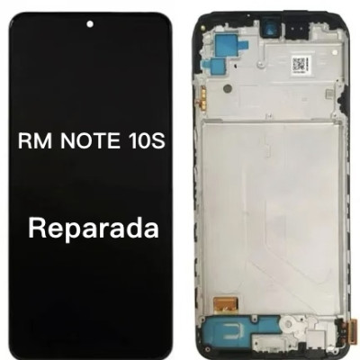 Pantalla Completa Original Reparada Para Redmi Note 10 4G/Redmi Note 10S/POCO M5S Con Marco