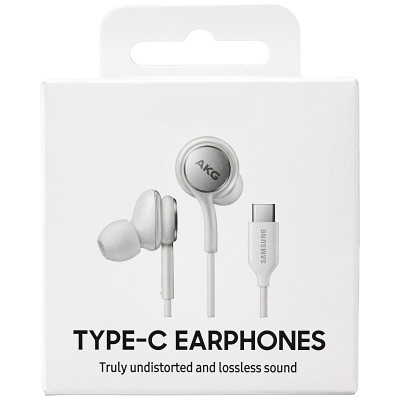 Auricular Con Cable Tipo-C Para Samsung Blanco